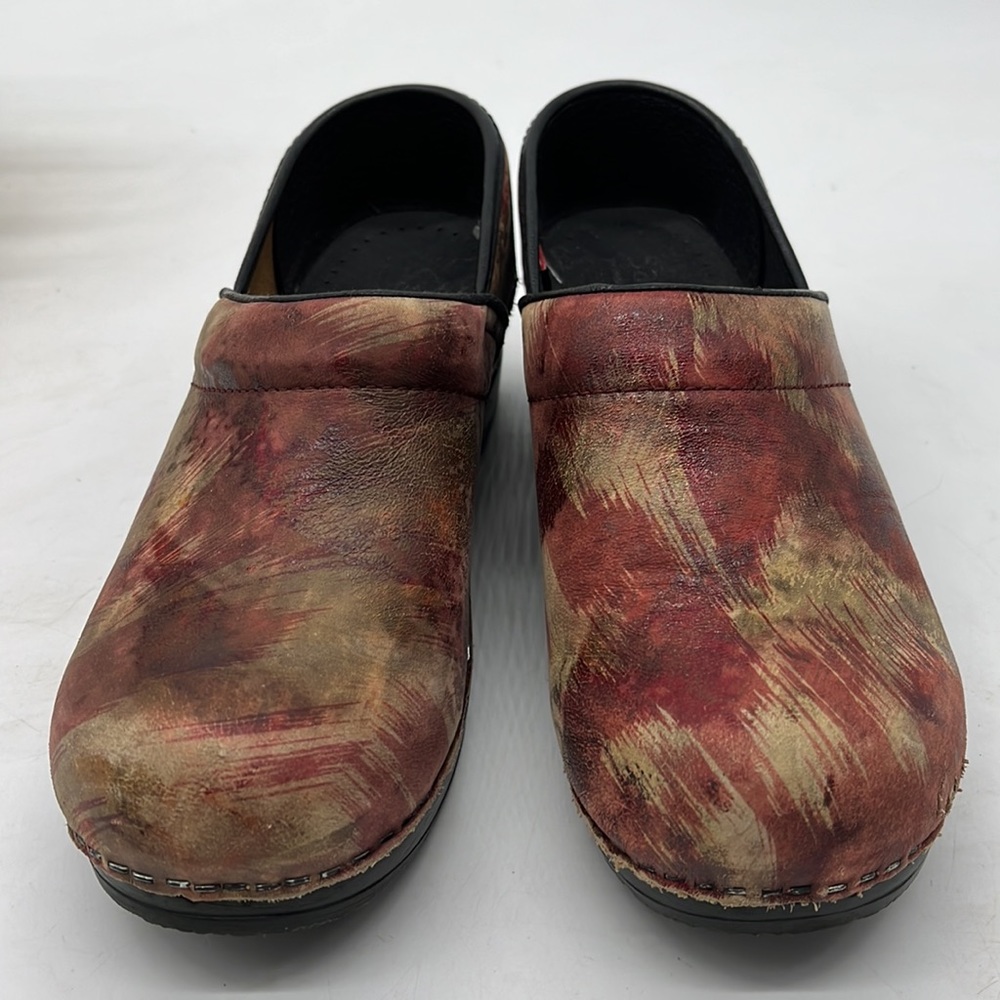 Sanita Multi Color Rust Yellow Clogs Size 37. Cm2… - image 2